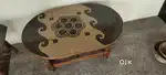 Wooden table round shape