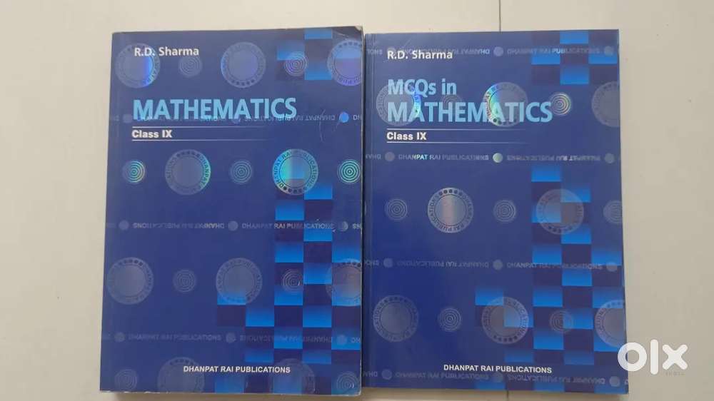 RD Sharma Mathematics Class IX With MCQs Book Attached