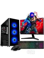 GAMING PC AND MONITOR