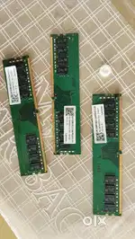 COMPUTER RAM 8GB DDR4 (4 PIECES - 1000/- PER PIECE)