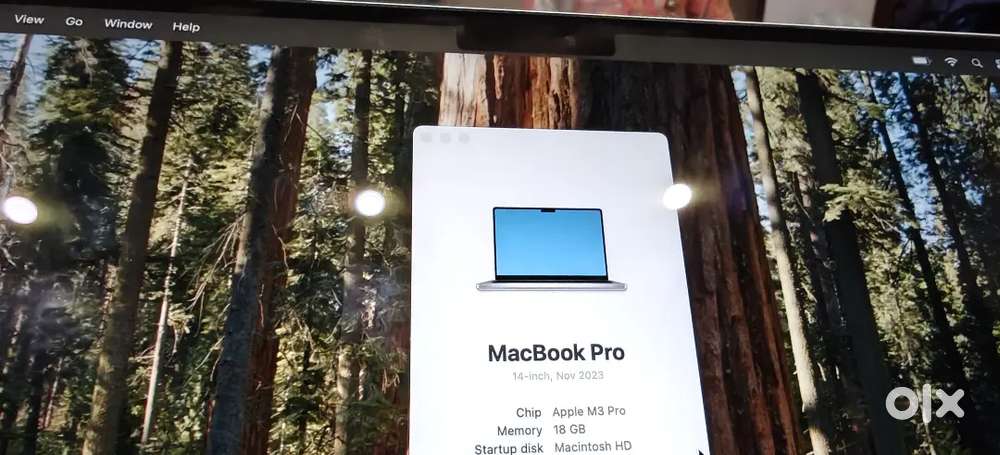 Macbook M3 pro 14 inch 11 month warranty left