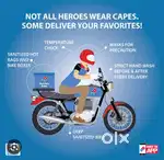 Delivery Boys and Team members for in said work