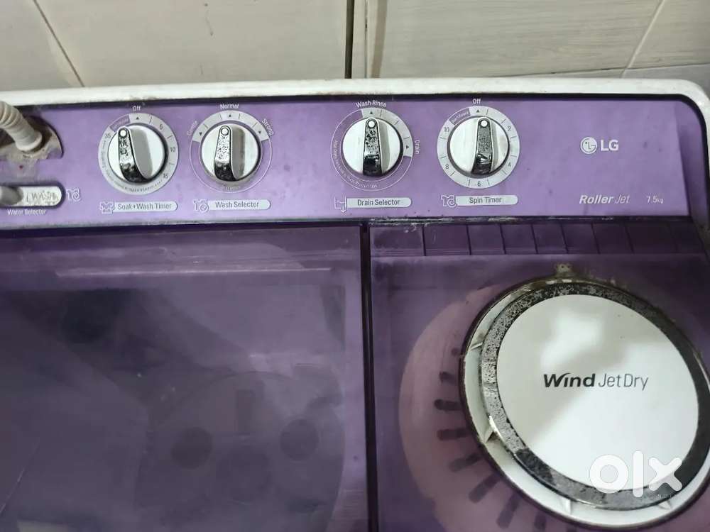 LG 7.5 kg semi automatic washing Machine