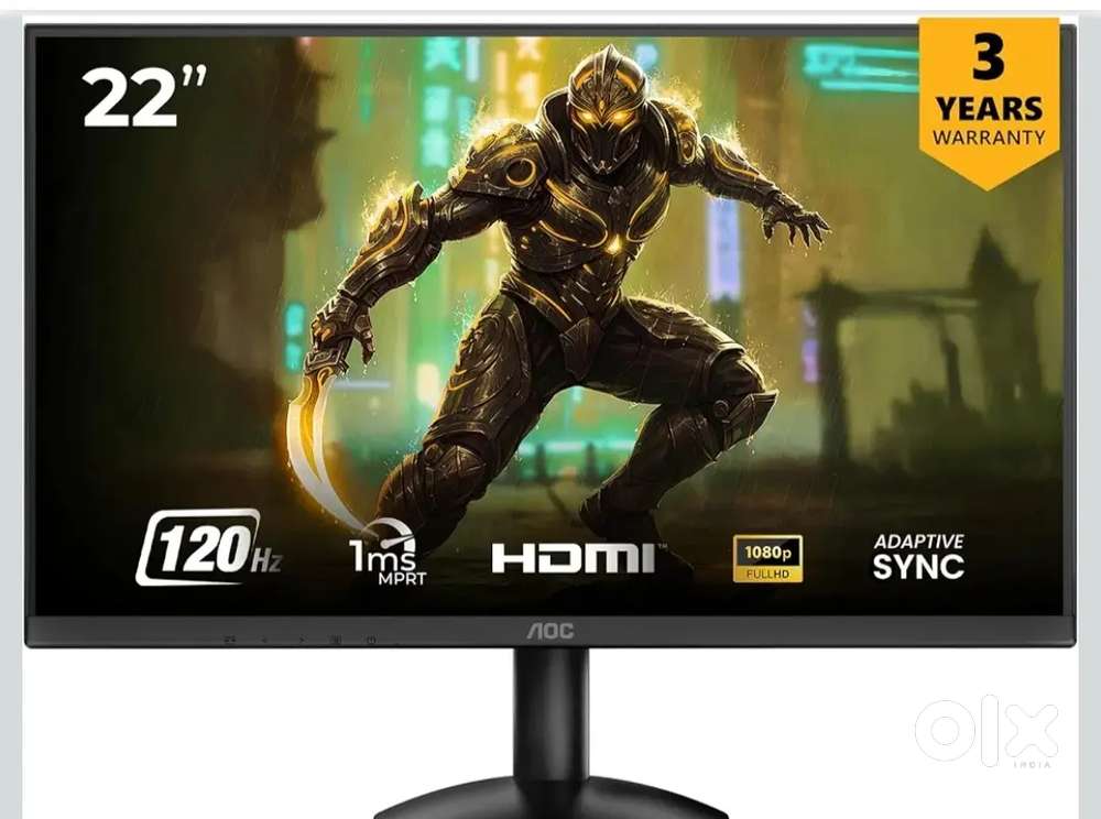 Aoc 21.5 inch monitor full hd slim display excellent condition