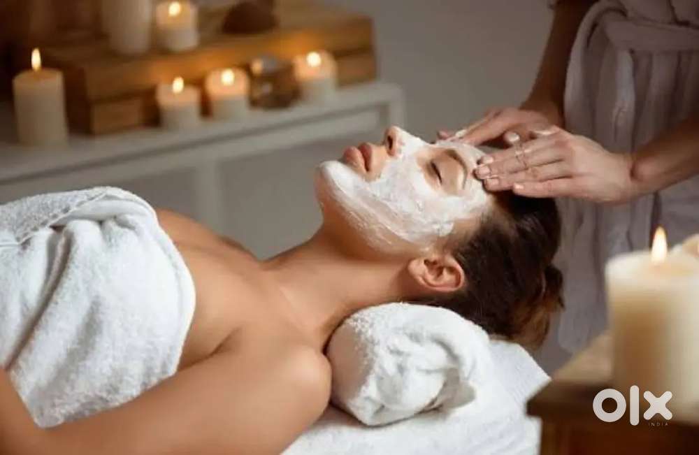 Female spa therapist