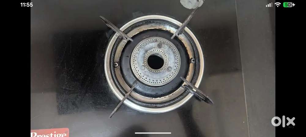 Prestige schott glass 2 burner stove