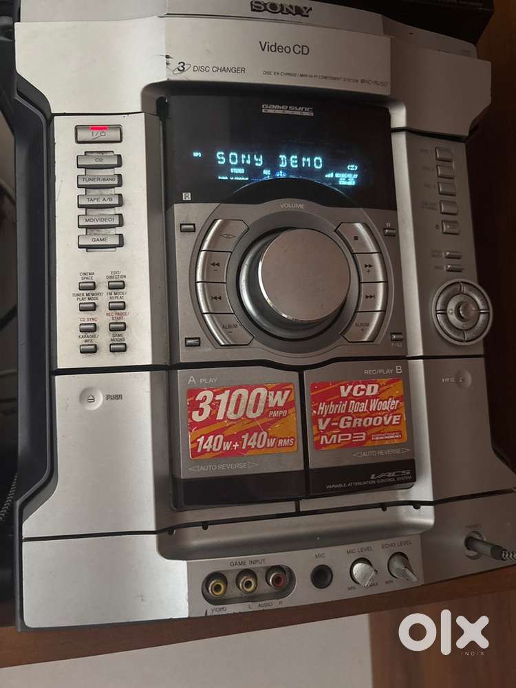 Sony Amplifier Sony MHC RV50