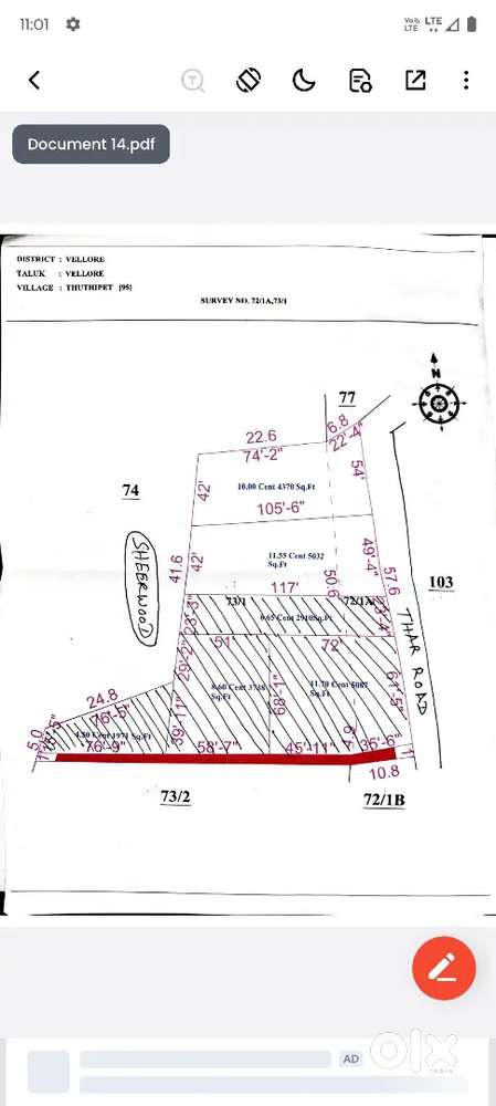 Infront of sheerwood