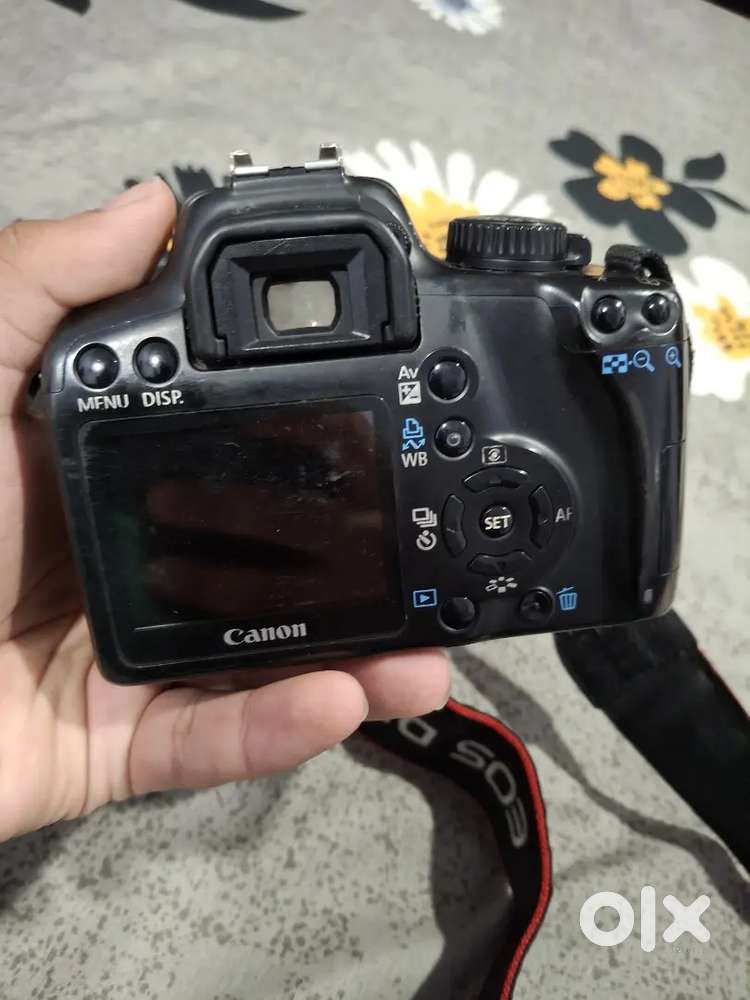 Canon eos 1000d with 18 55 lens