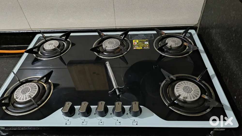 5 burner Gas stove
