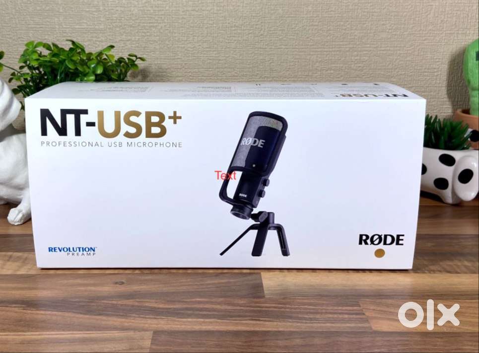 Deal - New Box Packed Rode Rode NT-USB+ Condenser Microphone With Bill