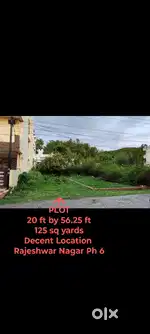 Premium Plot for Sale in Decent Colony
