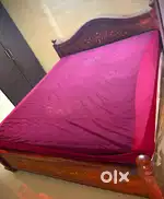 King size cot with 8’ peps mattress