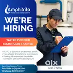 WE'RE HIRING – Water Purifier Technician Trainee