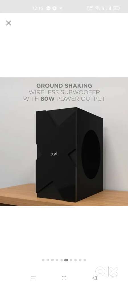 BOAT Avante bar 2000 160 Watt