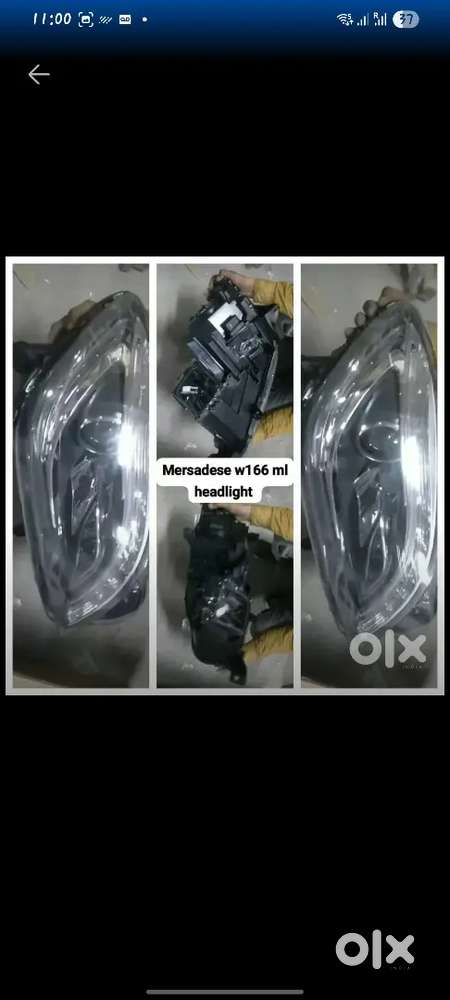 Mercedes W166 ML headlight