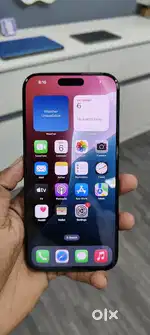 Iphone 16pro max black colour (256GB) Storage