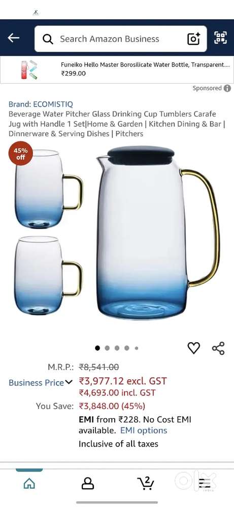 Cocktail mocktai. Juice glass