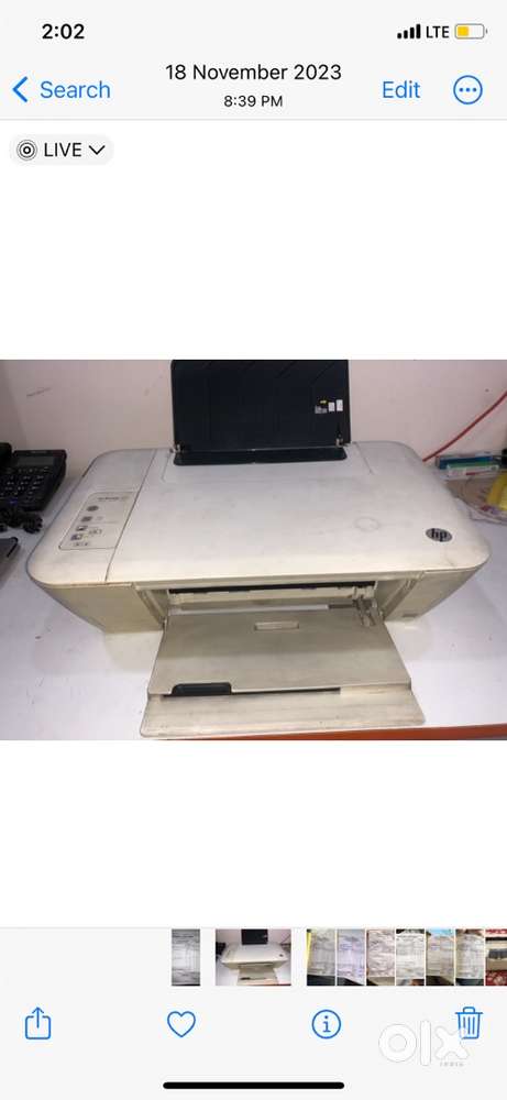 HP Printer Deskjet 1510 in Working