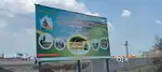 Highway  road located by main indore ujjain road touch township