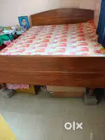 Solid Wooden Bed – Excellent Condition
