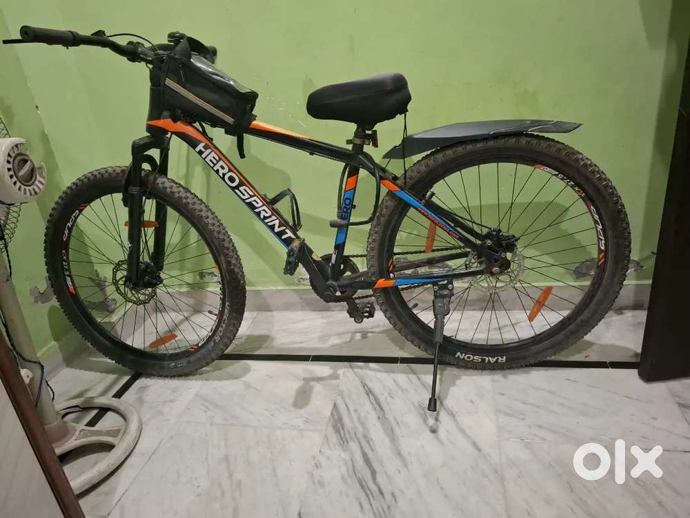 Hero cycle sprint double disck brake