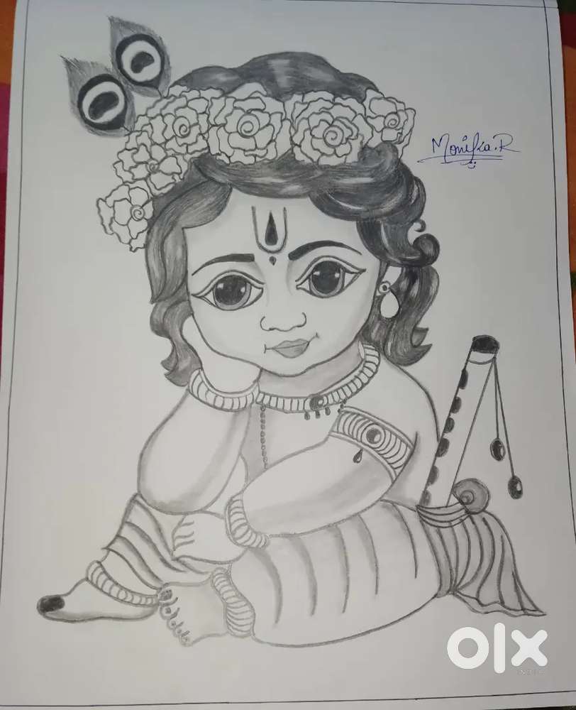 Butterfly pencil draw