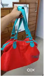 Red color Tote Bag