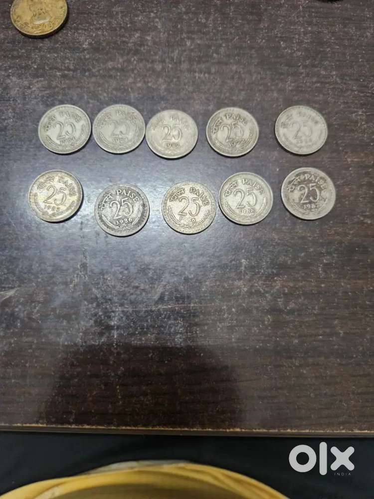 Coins of 20 paise