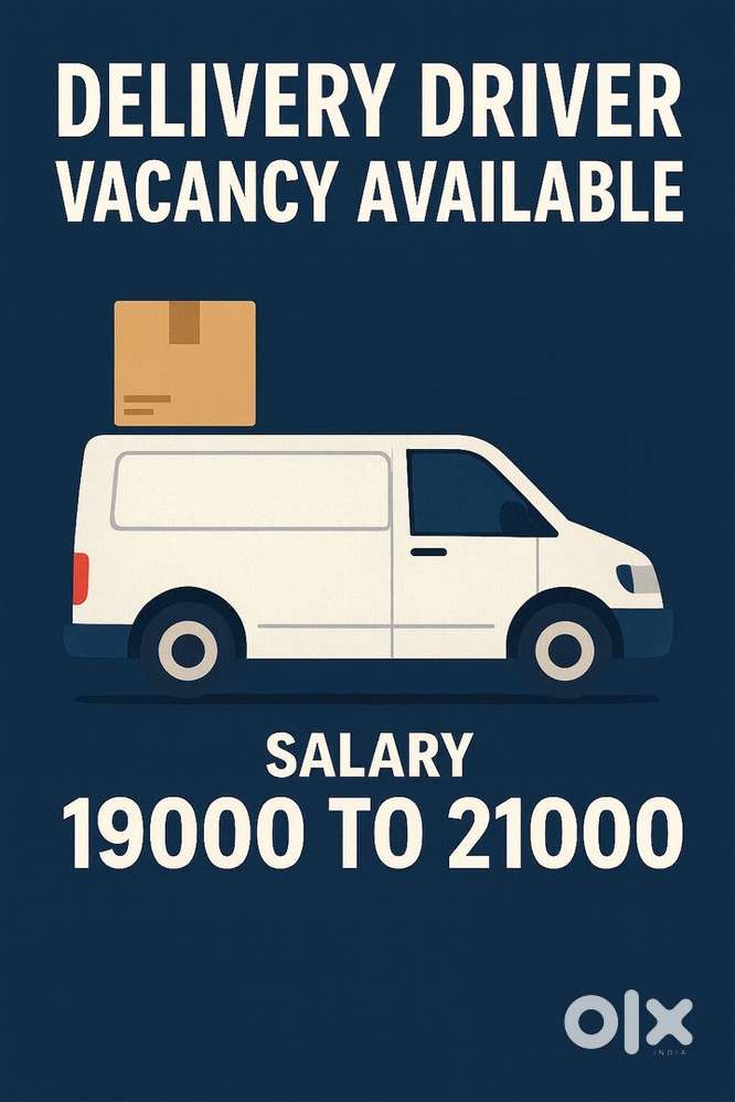Delivery driver vacancy