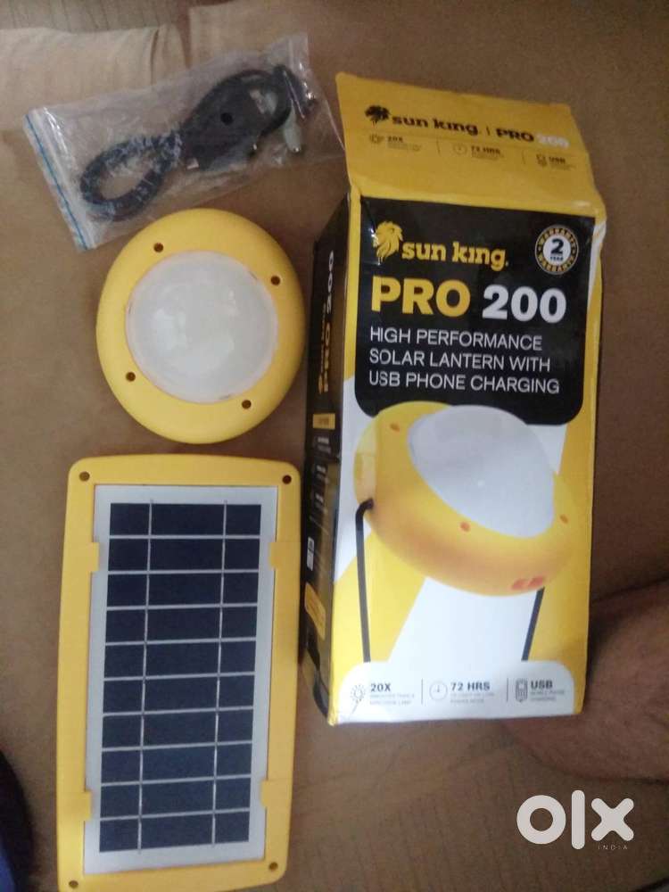 Solar Sunking 200 light + ms 16c+ lantern