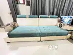 L shape sofa set