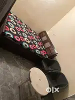 Room with attached kithen washroom and balcony