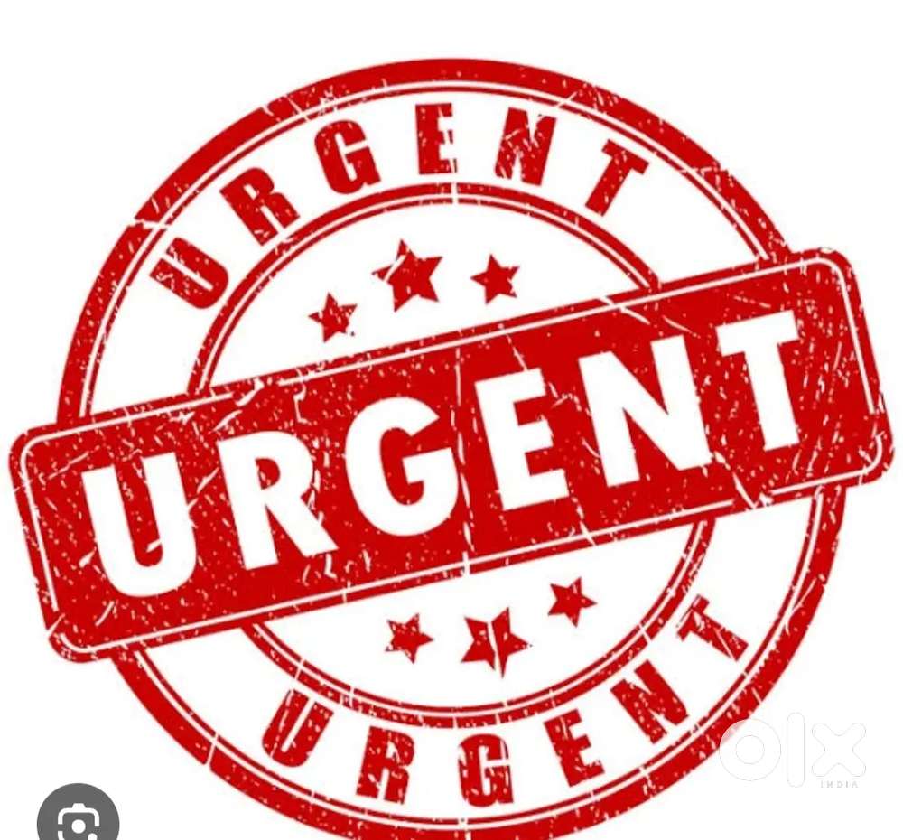 Urgently required