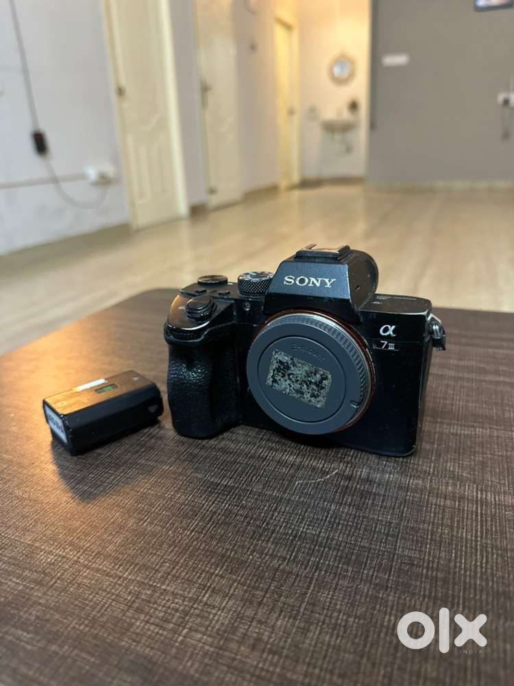Sony A7iii camera