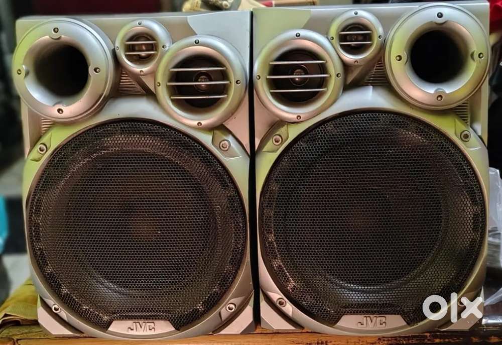 JVC SPEAKERS FULLY WORKING POWERFULL SOUND