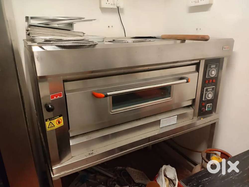 New Commercial gas deck oven