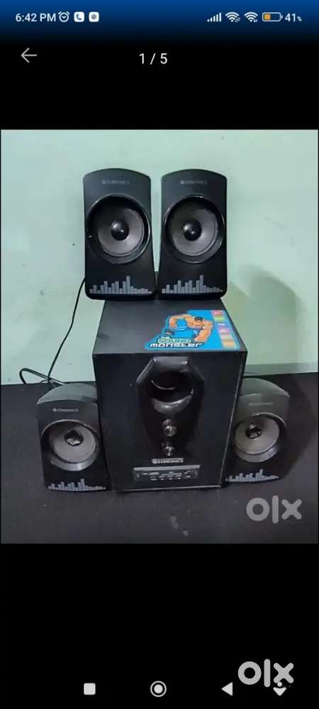 Zebronics Sound Monster 4.1 Home theater