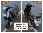 Access 125 Met Bilak colour sell Call me only