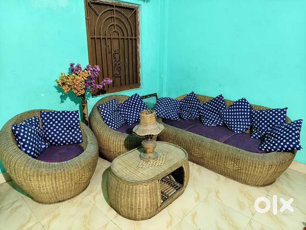 Bamboo sofa set