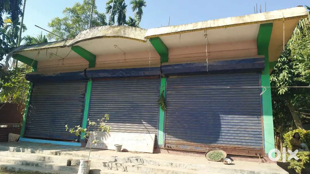 Shops for rent can be used for godown too