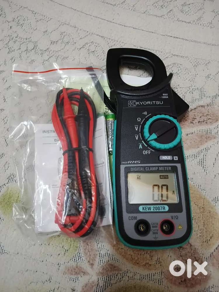 Kyoritsu 2007R True RMS AC Digital Clamp Meter (600/1000A)