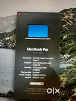 Mackbook pro 15 inch 2017