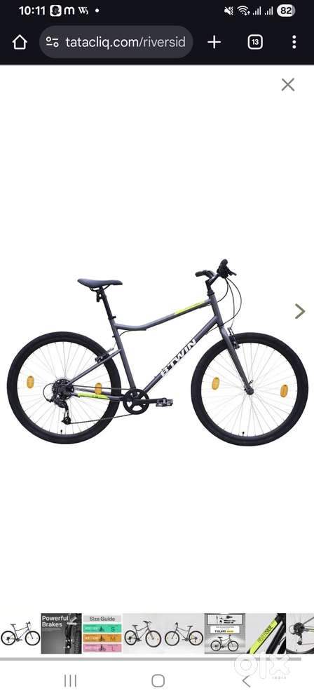 Selling new brand 18 days old decathlon b-twin cycle by from decathlon