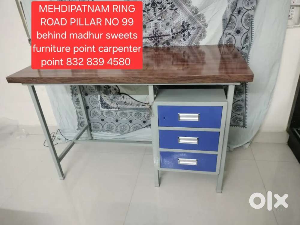 Study office computer and laptop multipurpose table brand new in works