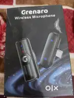 Grenaro bluetooth wireless mic used only one month in a new condition