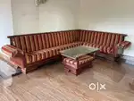 Used corner sofa