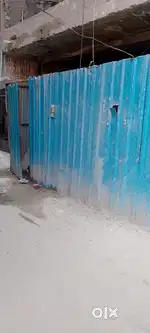 Old tin shed for construction