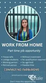 Work from home opportunity