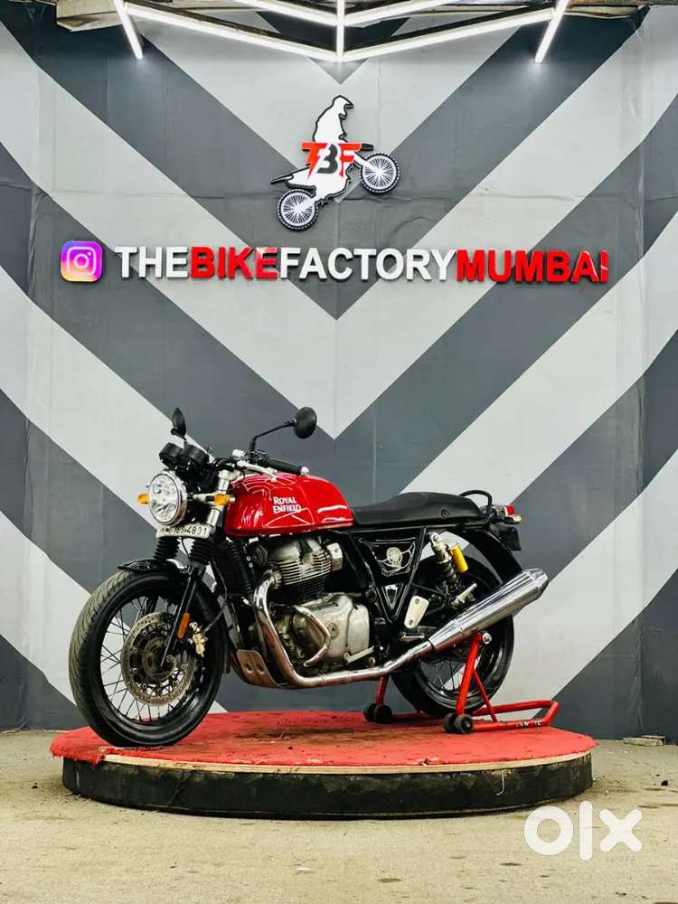 ROYAL ENFIELD GT 650 (ROCKER RED)(the bike factory Mumbai)